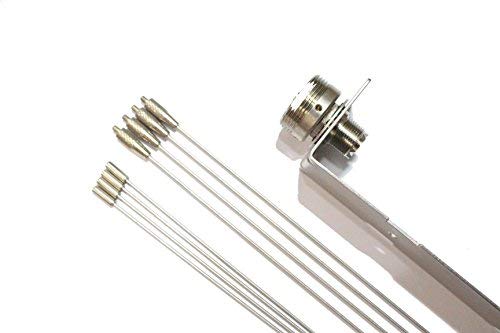 Nagoya Gpk 01 (21'' Radials) Nmo Mount Ground Plane Kit For Base Or Field Use, So 239 Connector, Mounts To 2'' Pole, Mast, Pipe