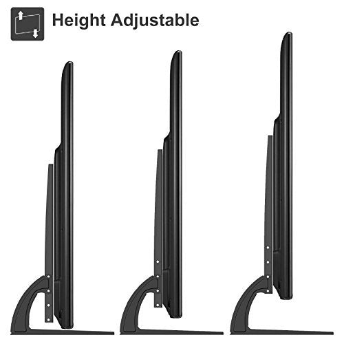 Hta307 Universal Replacement Table Top Tv Stand Legs For Led/Lcd 27' 40' Height Adjustable