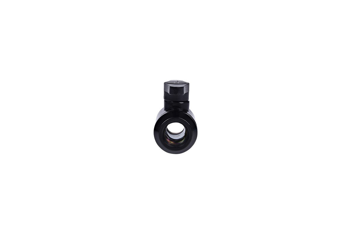 Alphacool G1/4'' Eiszapfen Series 2 Way Ball Valve, Deep Black