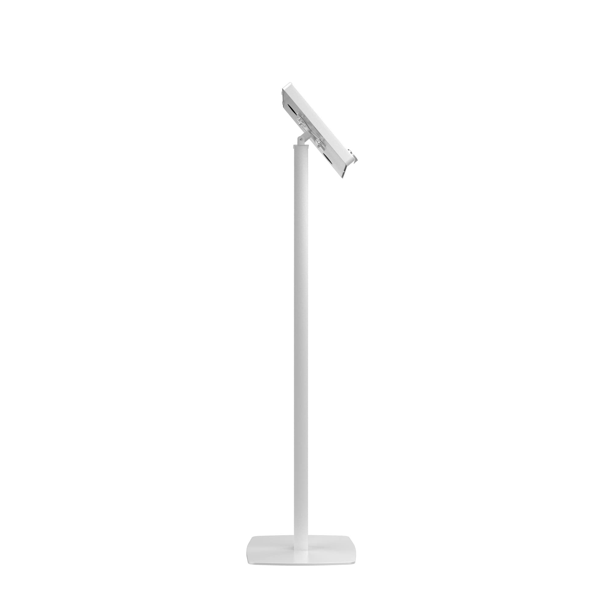Thin Floor Stand - Cta Tall Standing 360 Degree Kiosk Display Tablet Holder - Secure Digital Lock - Ipad Gen 7-10 & Most 7.9-11