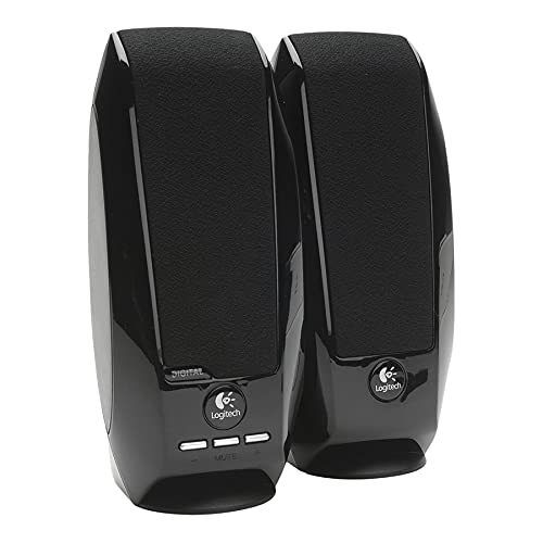 Black Logitech S150 Usb Speakers With Digital Sound, New,