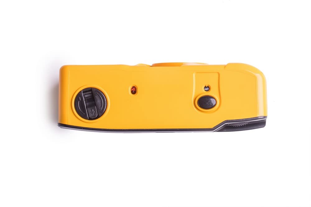 Kodak M38 35Mm Film Camera - Focus Free, Powerful Built-In Flash, Easy To Use (Yellow)