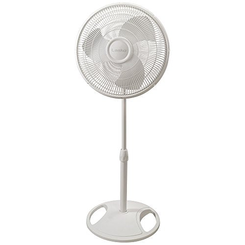 Lasko Lasko 16 Oscillating Stand, 3 Speed, White (2520) Household Fans, 16