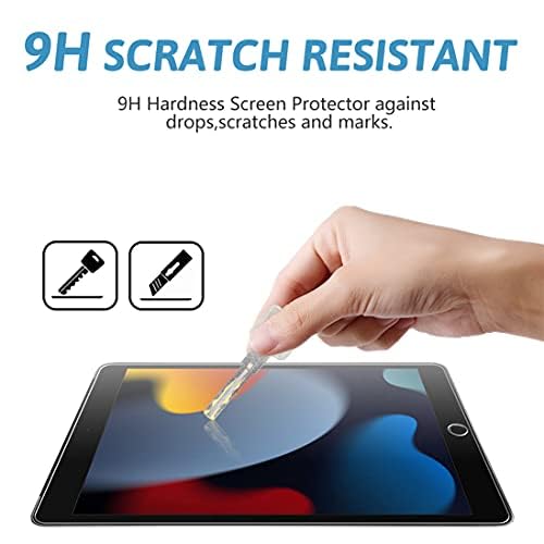 Gozopo 2 Pack] Screen Protector For Ipad 9Th Generation, Ipad 8Th  7Th Generation, Tempered Glass Film For Ipad 102 Inch 2021202