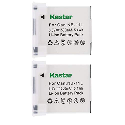 Canon Nb 11L 2X Rechargeable 3.6V 680Mah 2.5Wh Lithium Ion Battery Pack