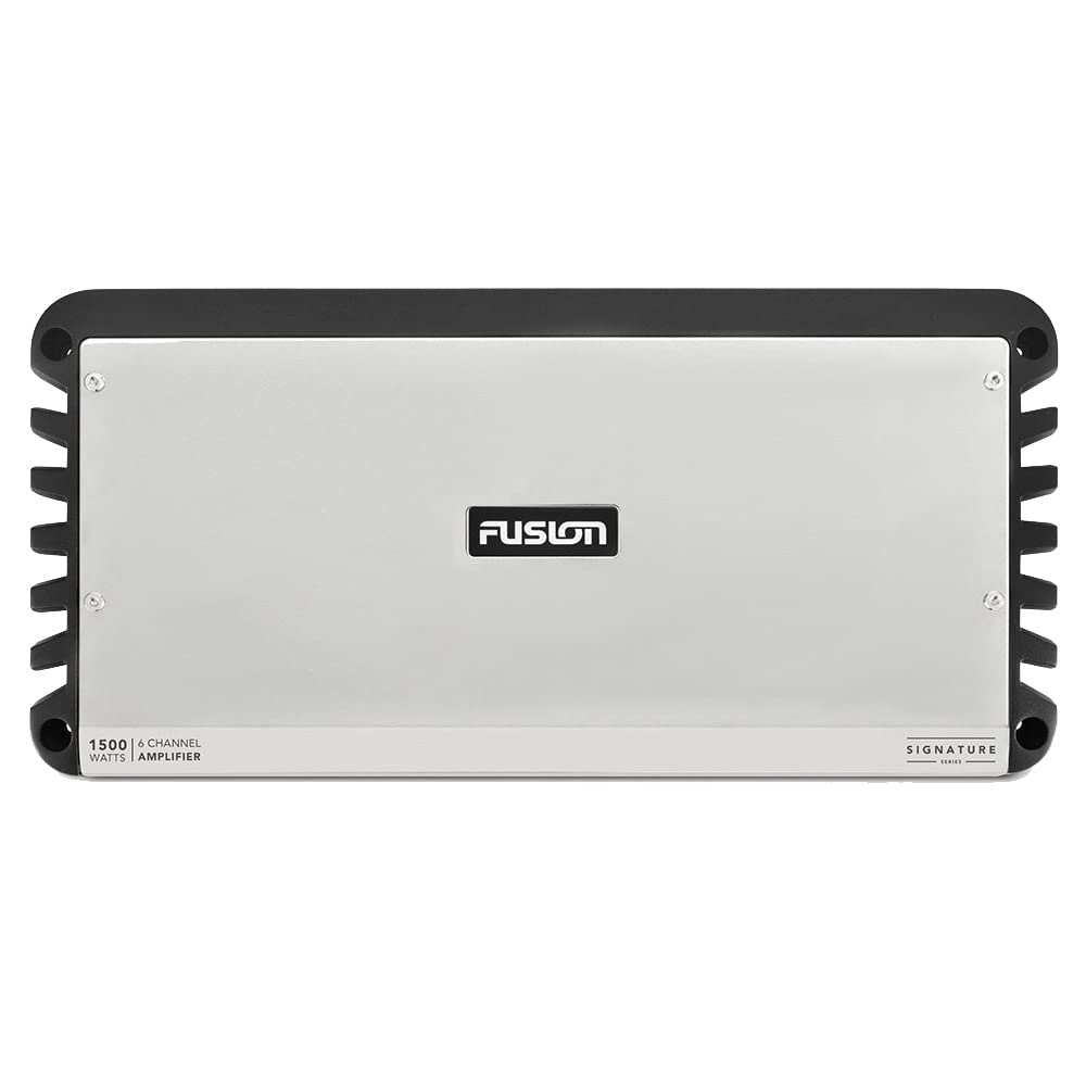 Fusion Signature Series 6 Channel 1500 Watt Marine Amplifier, A Garmin Brand