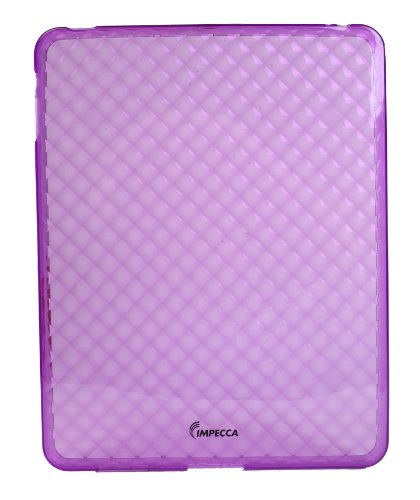 Impecca Ips121P Ips121 Diamond Bubble Flexible Tpu Protective Skin For Ipad   Pink