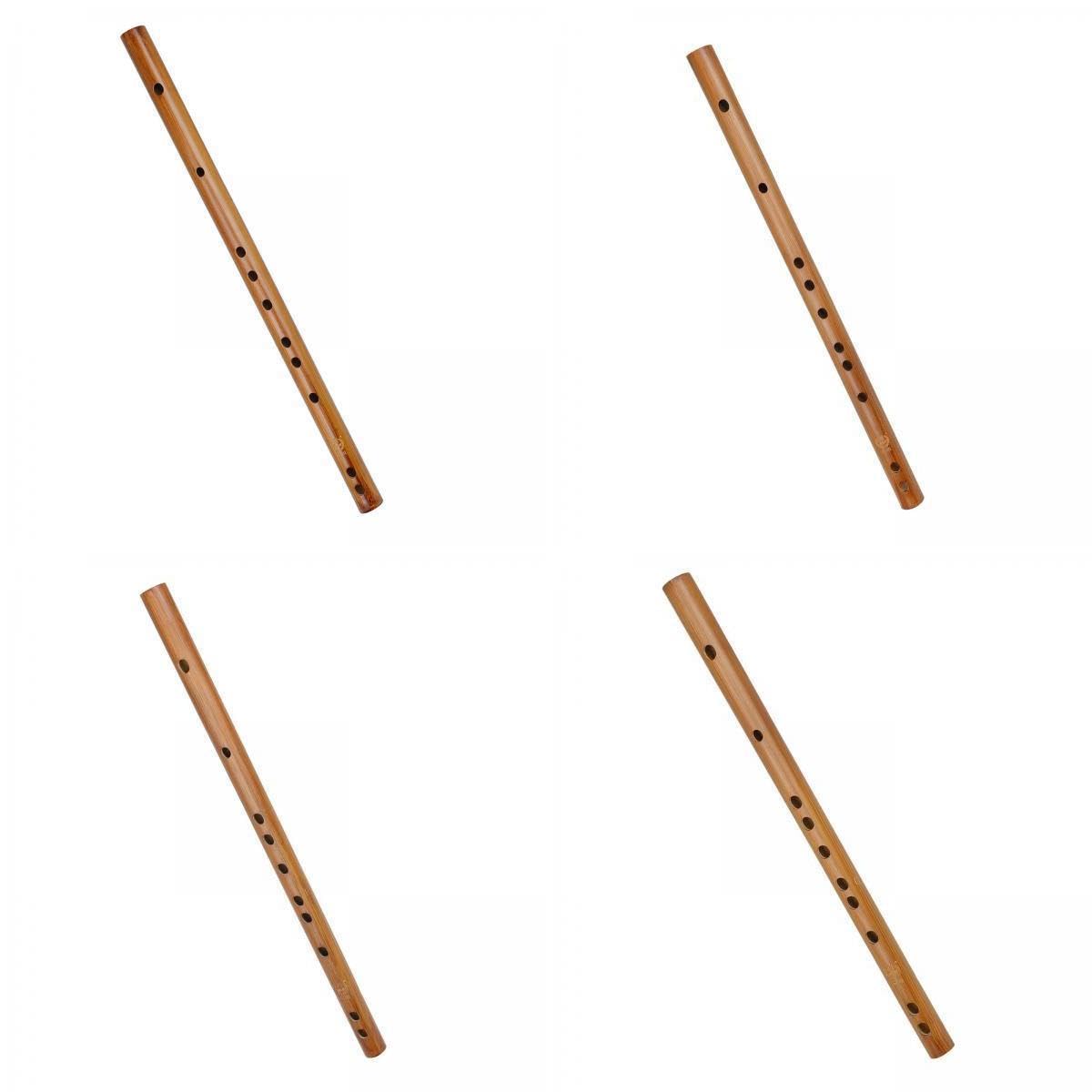 Atorse 4X Traditional Wooden Flute Great Sound Woodwind Musical Instrument Gift