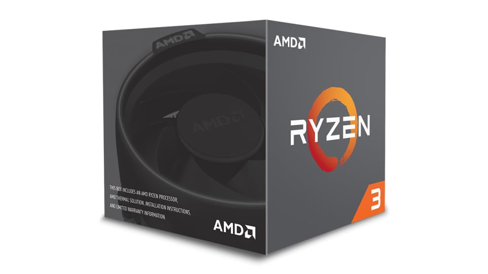 Amd Ryzen 3 1200 Desktop Processor With Wraith Stealth Cooler (Yd1200Bbaebox)
