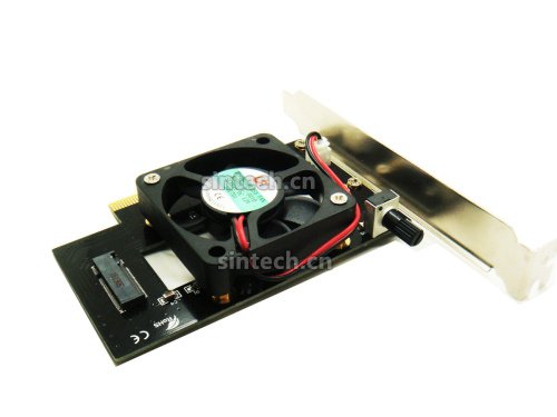 Sintech NVME PCIe,M.2(NGFF) M Key SSD to PCI-e X4 X16 Adapter Card with Heatsink,Compatible for Samsung 960 970 EVO