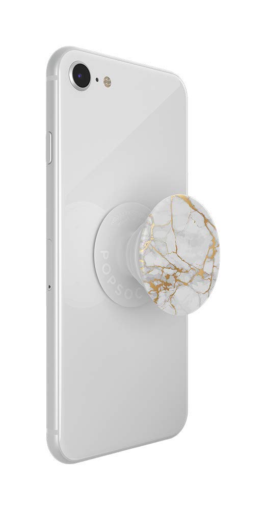 Popsockets Phone Grip With Expanding Kickstand, Marble Popgrip   Gold Lutz Marble