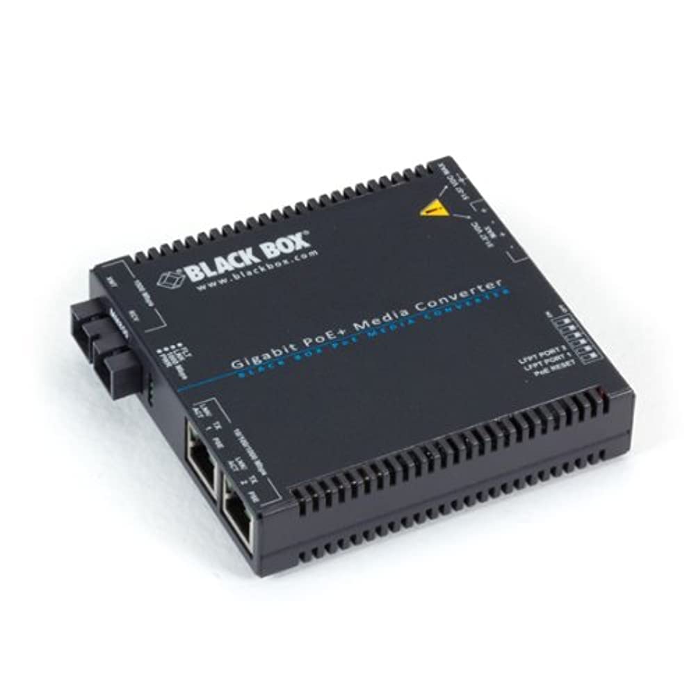 Poe+ 10/100/1000 Media Converter Multi Mode 850Nm Sc 550M
