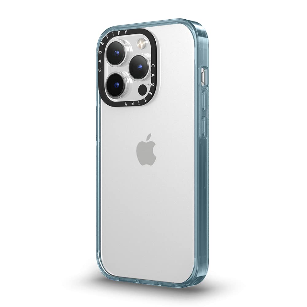 Casetify Compact Iphone 14 Pro Max Case [2X Military Grade Drop Tested / 4Ft Drop Protection]   Pacific Blue