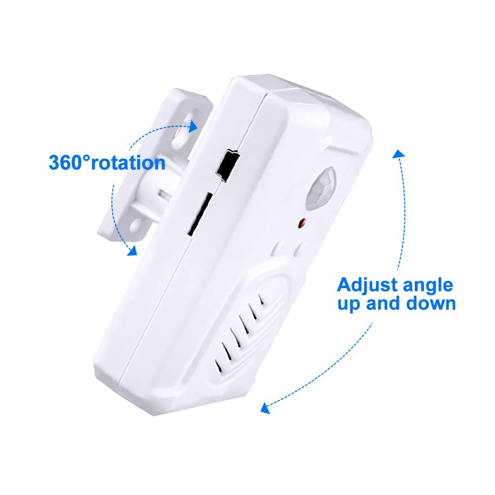 Motion Activated Voice Player   Voice Recordable Pir Infrared Motion Sensor Detector With Multi Track Playback,Home Safety Remin