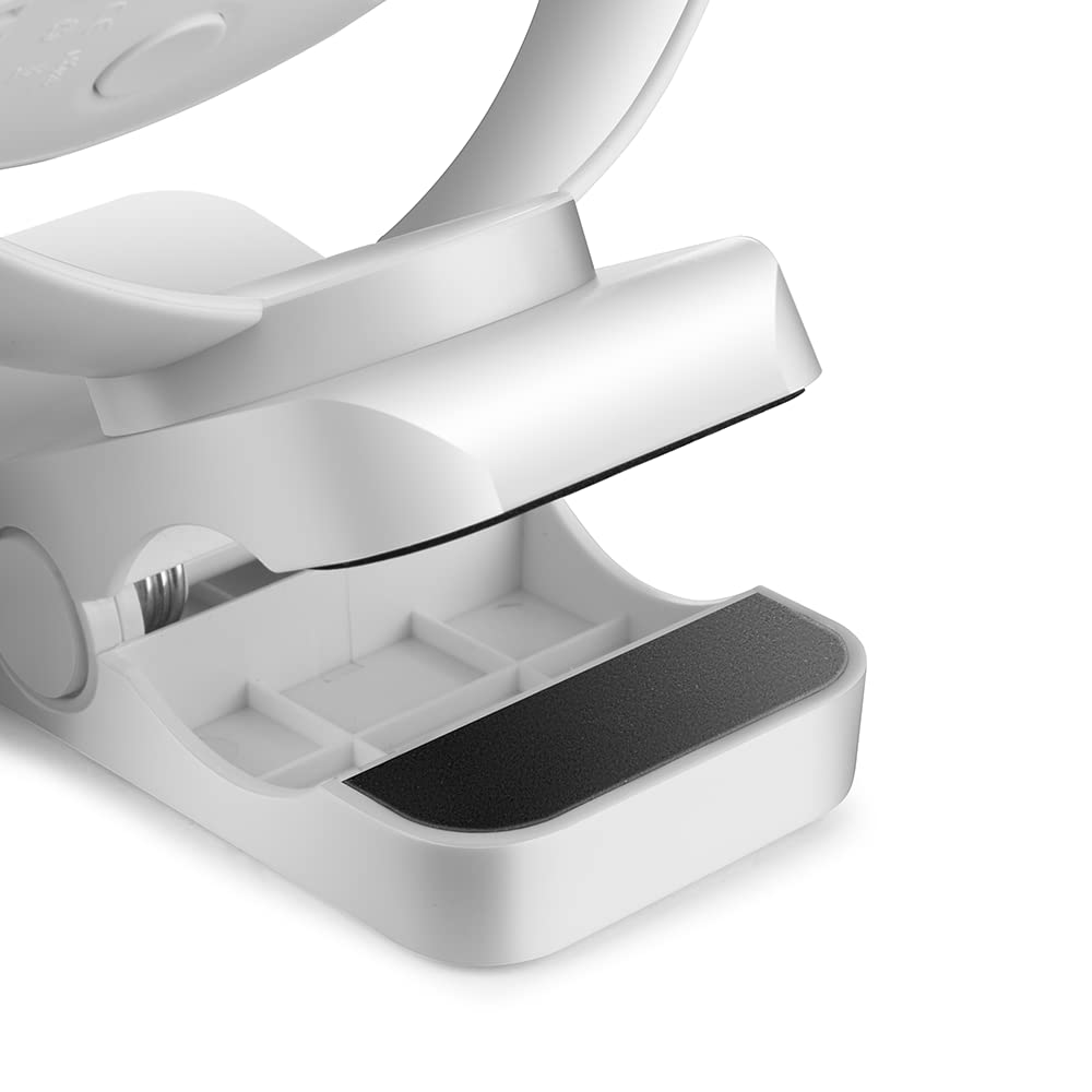 Viniper 6 Inch Rechargeable Clip On Fan, 5000Mah Battery Desk Fan : 360 Rotation & 3 Speeds Strong Wind Portable Fan, 8 30 Worki