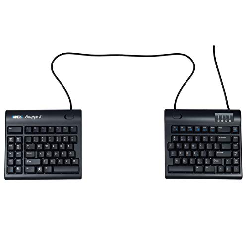 Kinesis Bluetooth Freestyle2 Ergonomic Keyboard For Pc (20'' Extended Separation)