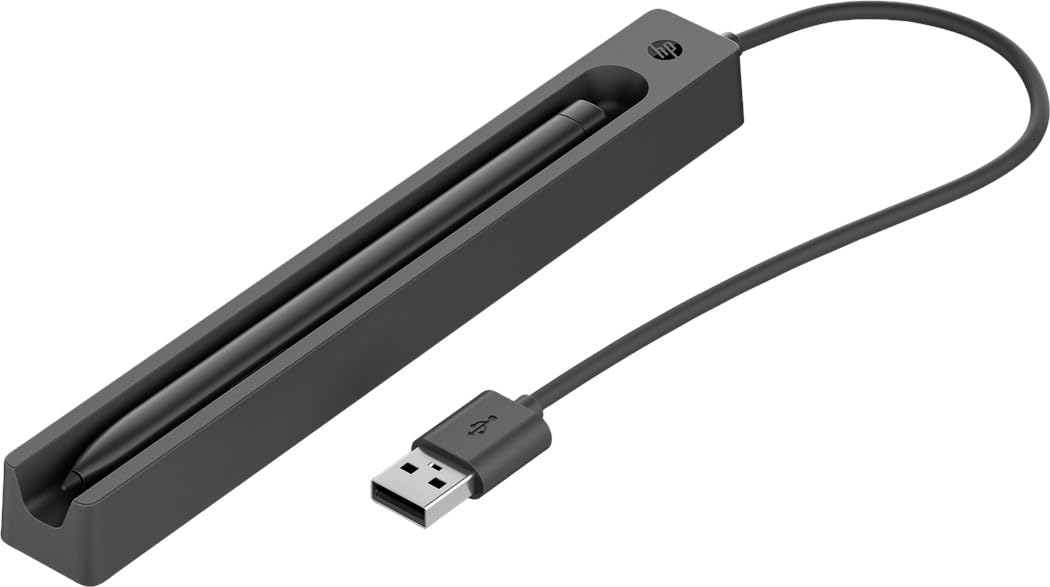 Hp Slim Rechargeable Pen Charger - 5.90'' Cable - Black