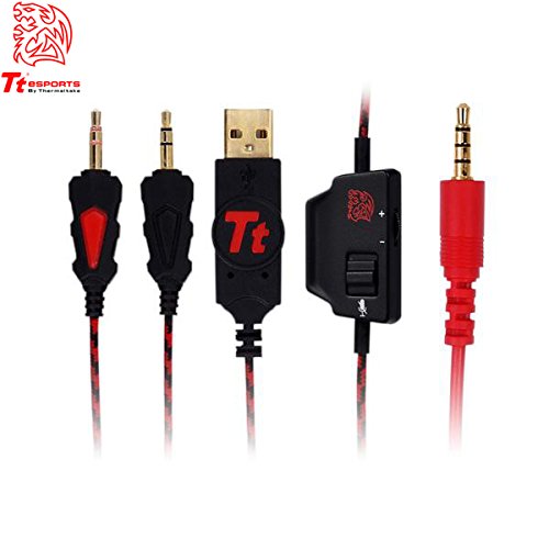 Tt Esports Cronos Gaming Headset Black Ht Cro008Ecbl