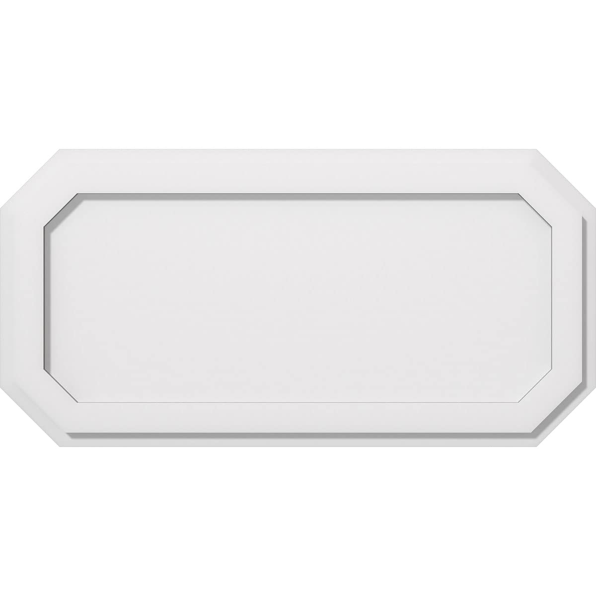 Ekena Millwork Cmp28X14Ed Emerald Architectural Grade Pvc Contemporary Urethane Ceiling Medallions 28''W X 14''H X 9 3/4''C X 1'
