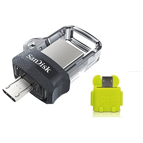Sandisk 64Gb Ultra Dual Usb 3.0 And Micro Usb Flash Drive, Up To 150Mb/S Read Speed