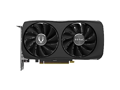 Zotac Gaming Geforce Rtx 4060 8Gb Twin Edge Oc Dlss 3 8Gb Gddr6 128-Bit 17 Gbps Pcie 4.0 Compact Gaming Graphics Card, Zt-D40600