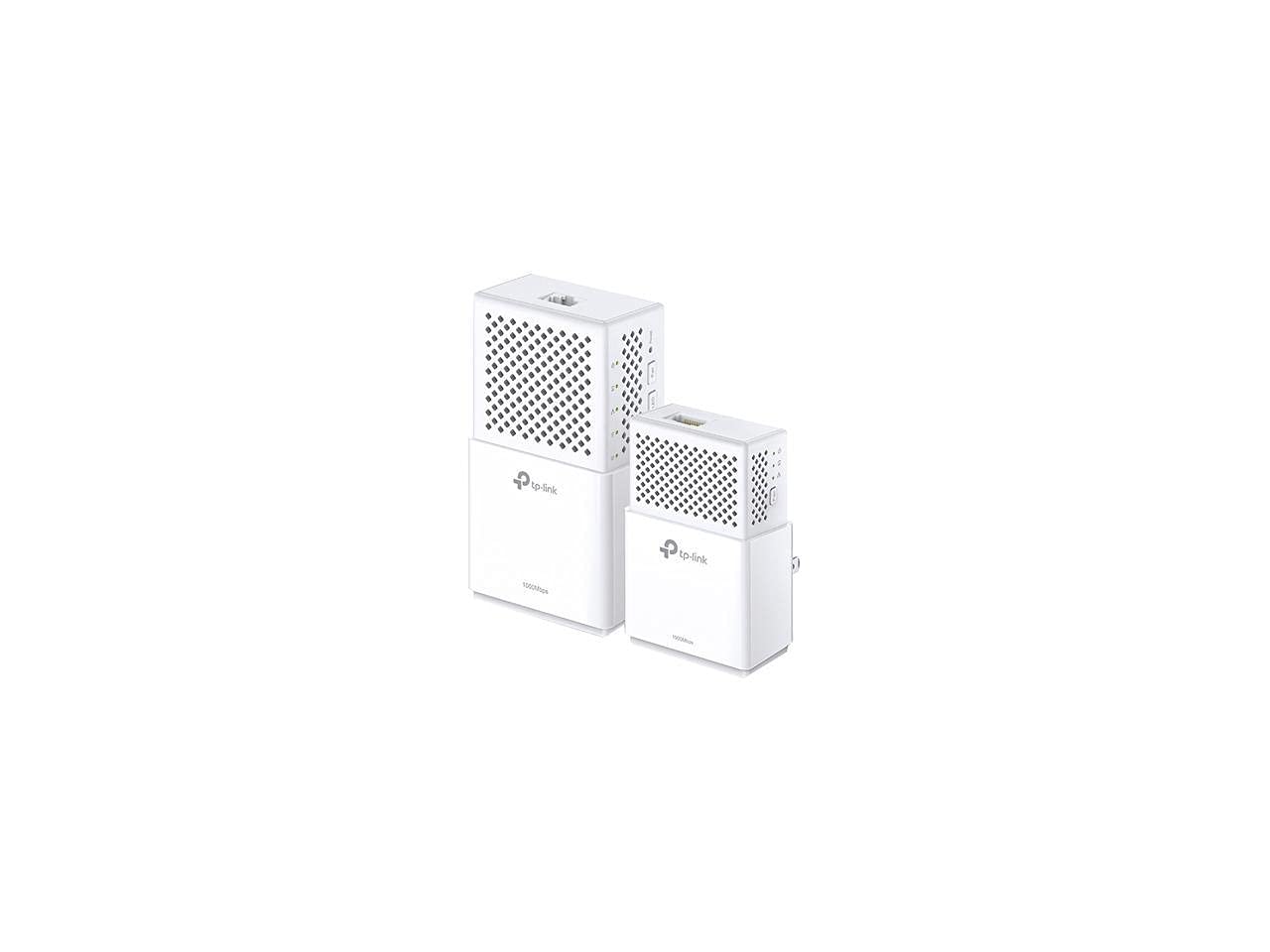 Tp-Link Av1000 Powerline Wifi Extender(Tl-Wpa7510 Kit)- Powerline Adapter With Dual Band Wifi, Gigabit Port, Plug&Play, Power Sa
