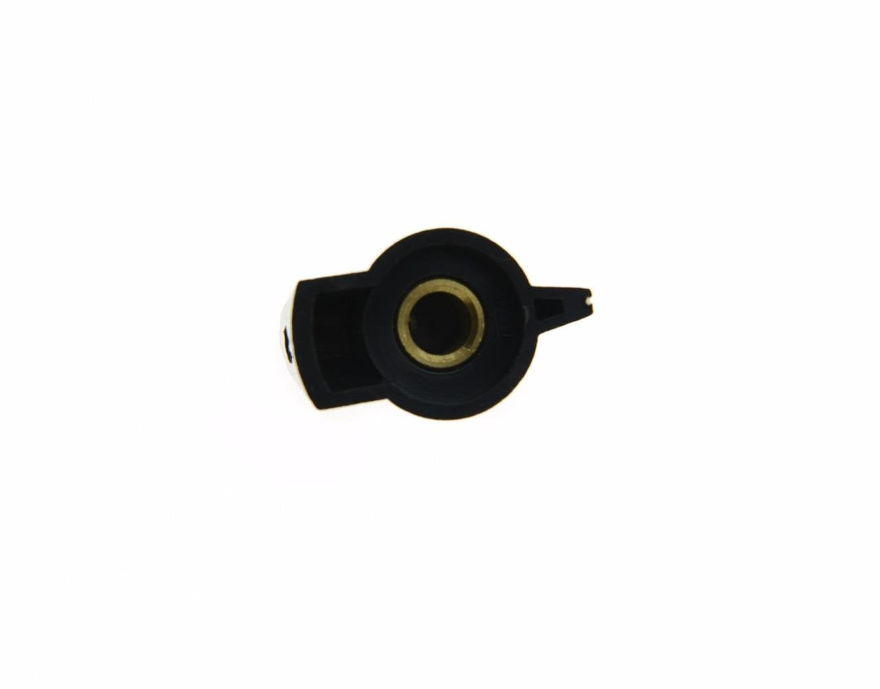 Dopro Pack Of 12 Raised Vintage Set Screw Guitar Amp Chicken Head/Effect Pointer Knob Black