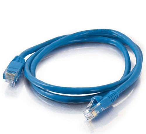 Cables To Go Cat5E Patch Cable. 5Ft Cat5E Blue Utp Patch Molded Snagless Ethern. Rj 45 Male Network   Rj 45 Male Network   5Ft