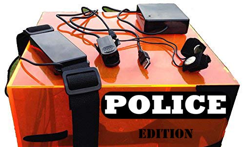 USB Polygraph 2: Police Edition Home Lie Detector Machine - White, Accurate & Reliable Personal Truth Tester