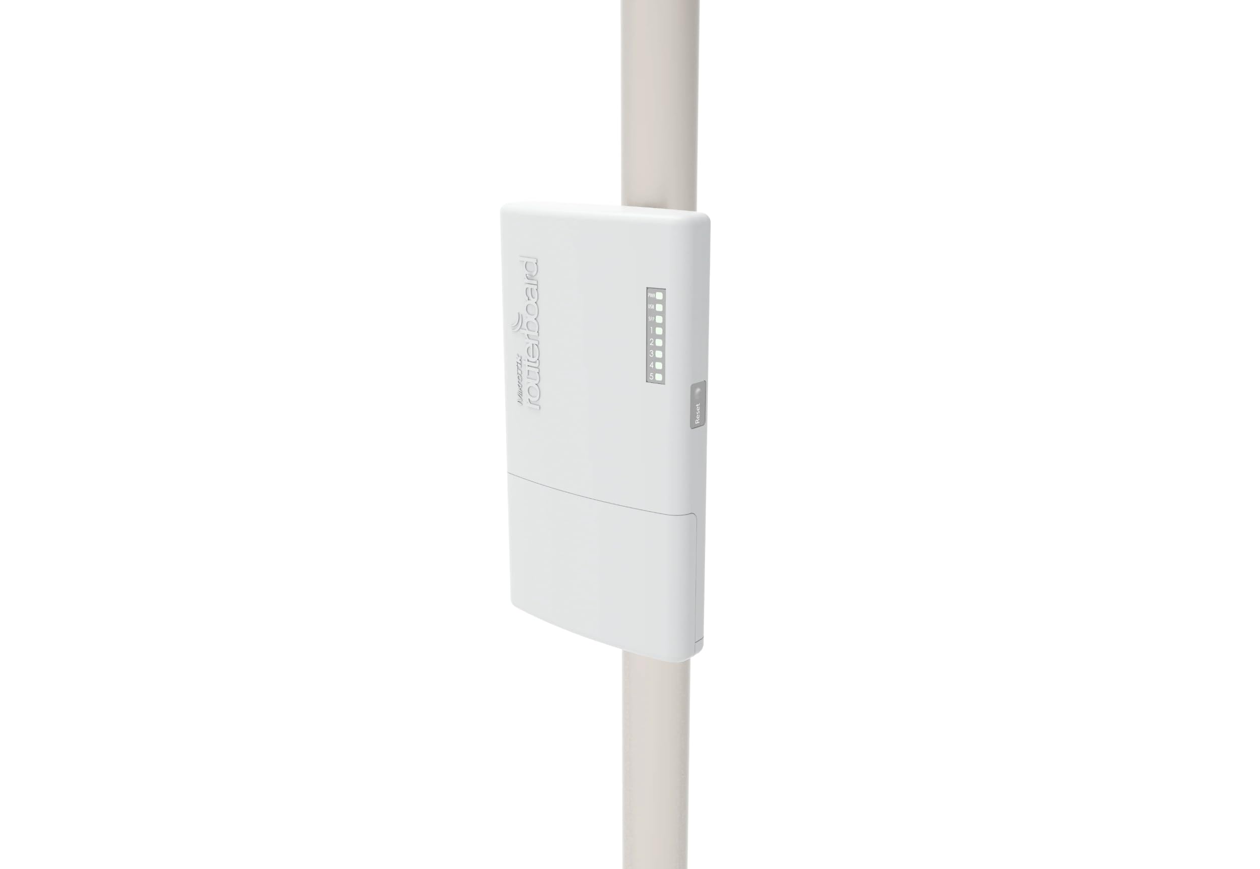 Mikrotik Powerbox Pro Router, 5 Gigabit Ethernet Ports With Poe Output On 4 Ports And 1 Sfp Port (Rb960Pgs Pb)