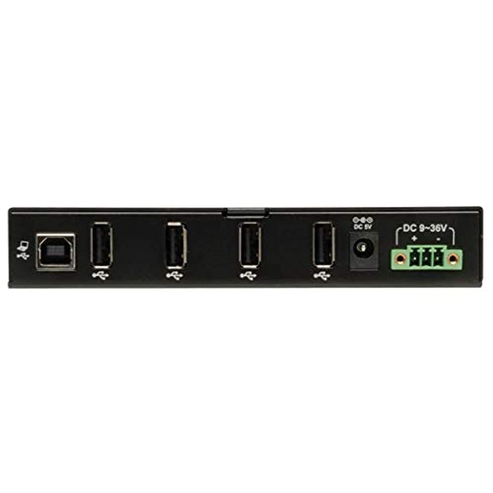 Tripp Lite 4 Port Rugged Industrial Usb 2.0 Hi Speed Hub W 15Kv Esd Immunity And Metal Case, Mountable(U223 004 Ind)