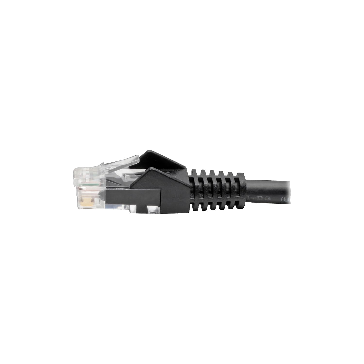 Tripp Lite Cat6 Gigabit Ethernet Snagless Molded Patch Cable, 24 Awg 550Mhz Premium Utp, Black Gbe Rj45 M/M 6In 6'' (N201 06N Bk