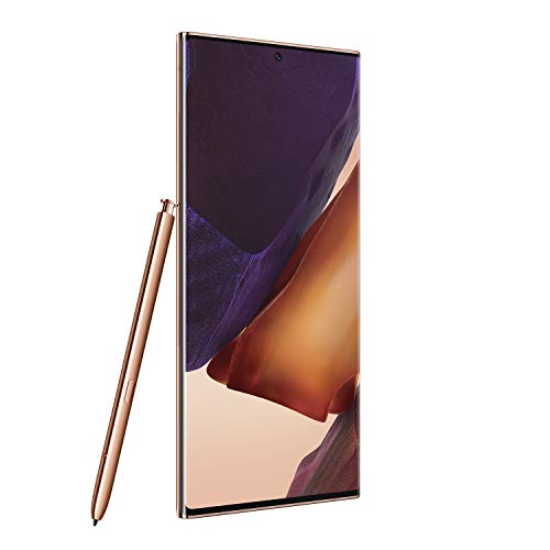 Samsung Galaxy Note 20 Ultra 5G Cell Phone, Factory Unlocked Android Smartphone, 128Gb, S Pen Included, Mobile Gaming, 6.9    In