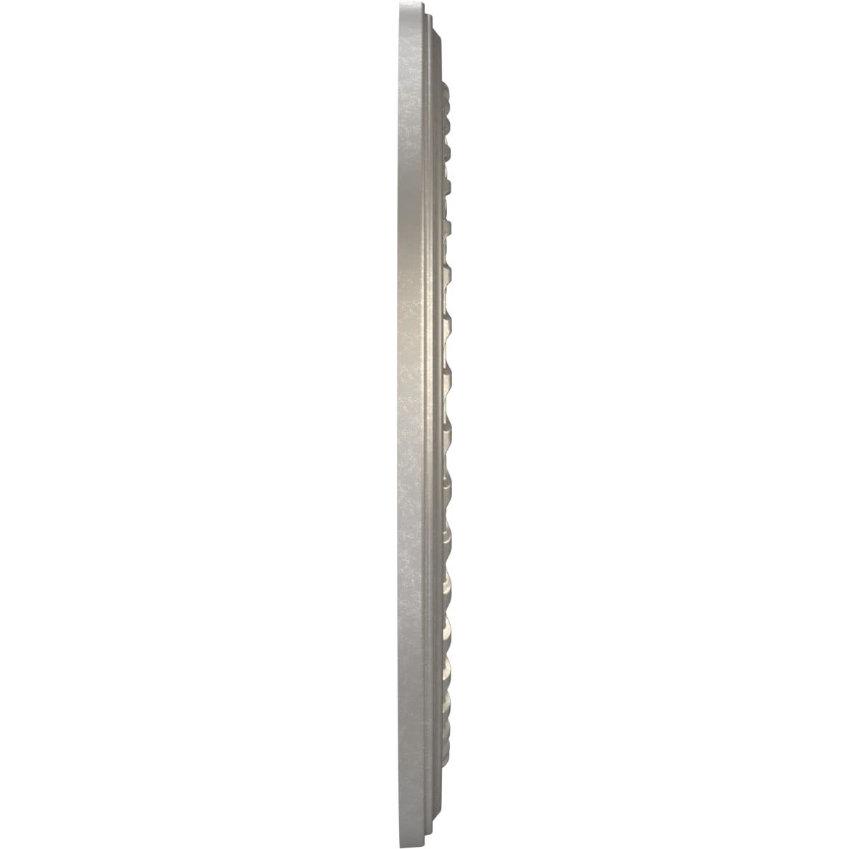 Ekena Millwork Cmp13Cobal Cole Thermoformed Pvc Ceiling Medallion (Fits Canopies Up To 4 1/4''), 13''Od X 3 1/2''Id X 3/4''P, Br