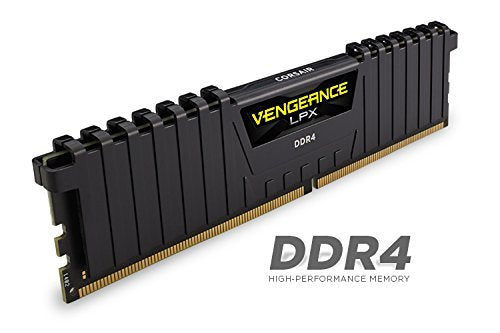Corsair Vengeance Lpx Ddr4 Ram 32Gb (2X16Gb) 2666Mhz Cl16-18-18-35 1.2V Intel Amd Desktop Computer Memory - Black (Cmk32Gx4M2A26