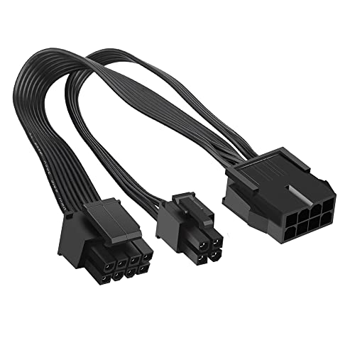 Owltree 2 Pack Eps12V Cpu 8 Pin Female To Cpu Atx 8 Pin And Atx 4 Pin Male Power Supply Extension Cable Eps 12V For Motherboard 