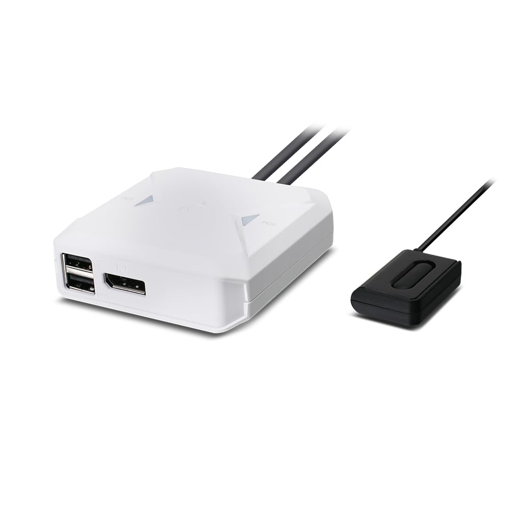 2-Port 4K USB-C KVM Switch