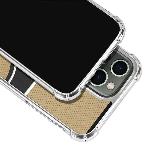 Skinit Clear Phone Case iPhone 14 Pro Max NFL New Orleans Saints Zone Block Vinyl