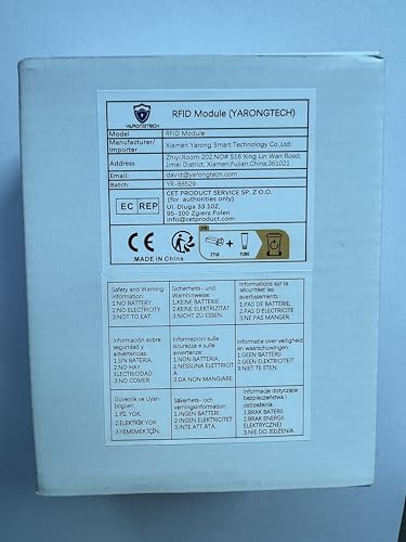 Yarongtech 125Khz Writable Rewrite Blank White T5577 Plastic Rfid Hotel Key Card (Pack Of 100)