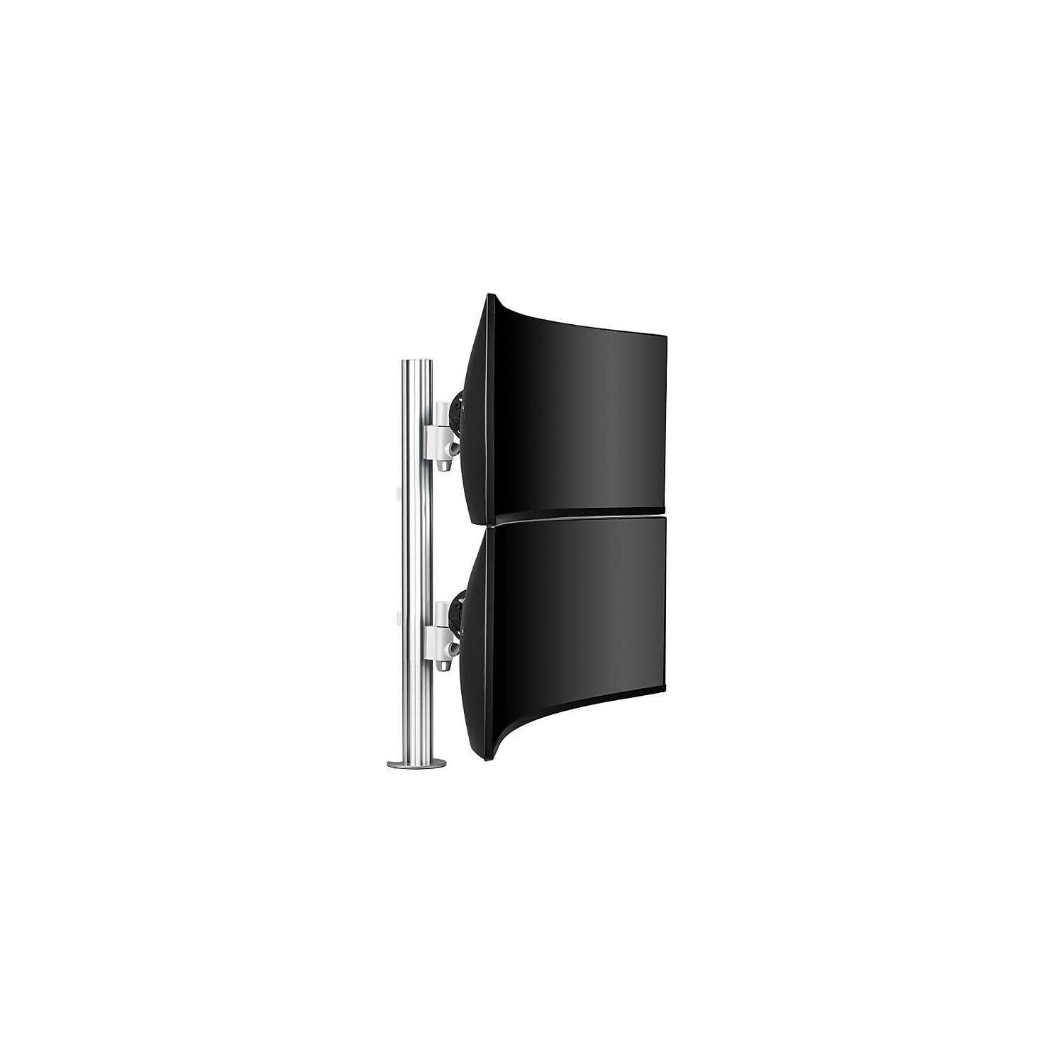 Stack Display Mt Atdec Dual Stack Heavy Monitor Desk Mount - Flat and Curved up to 49in ...