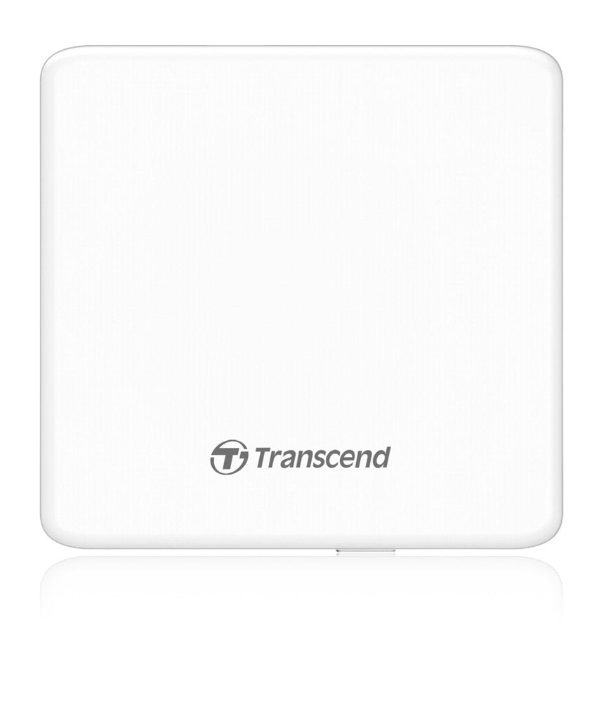 Transcend 8K Extra Slim Portable DVD Writer Optical Drive (TS8XDVDS W)