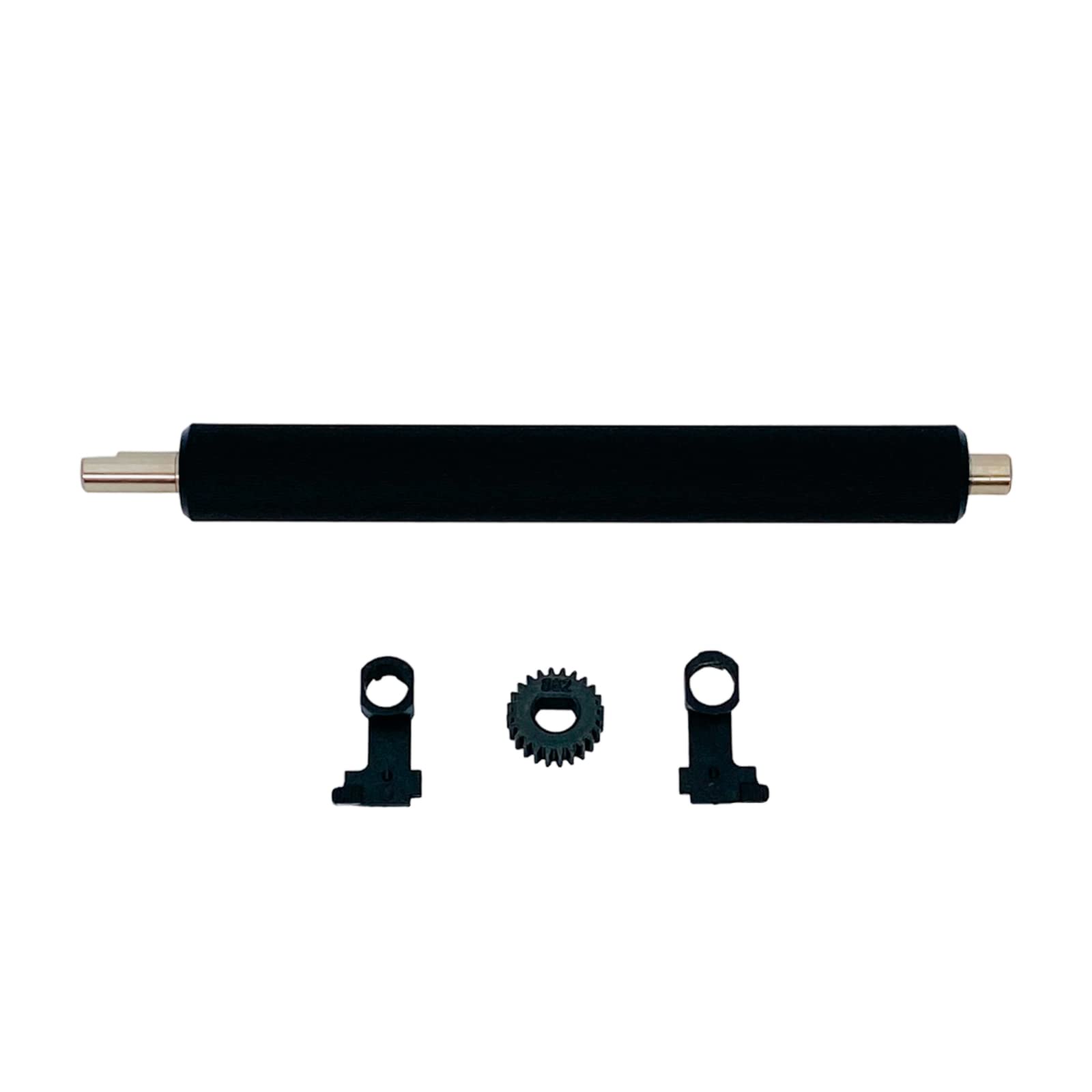 105934 034 Platen Roller With Bearings And Gear Compatible For Zebra Gk420D Gx420D Gk430D Gx430D Zp450 Zp500 Zp505 Zp550 Thermal