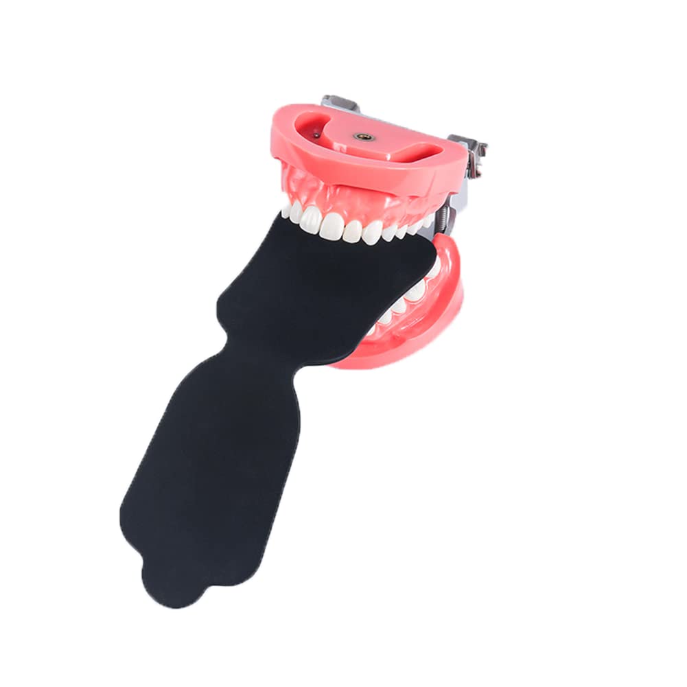 Silicone Soft Dental Background Photo Black Contrast Board Bendable Dental Photography Background Tooth Shooting Light Absorbing