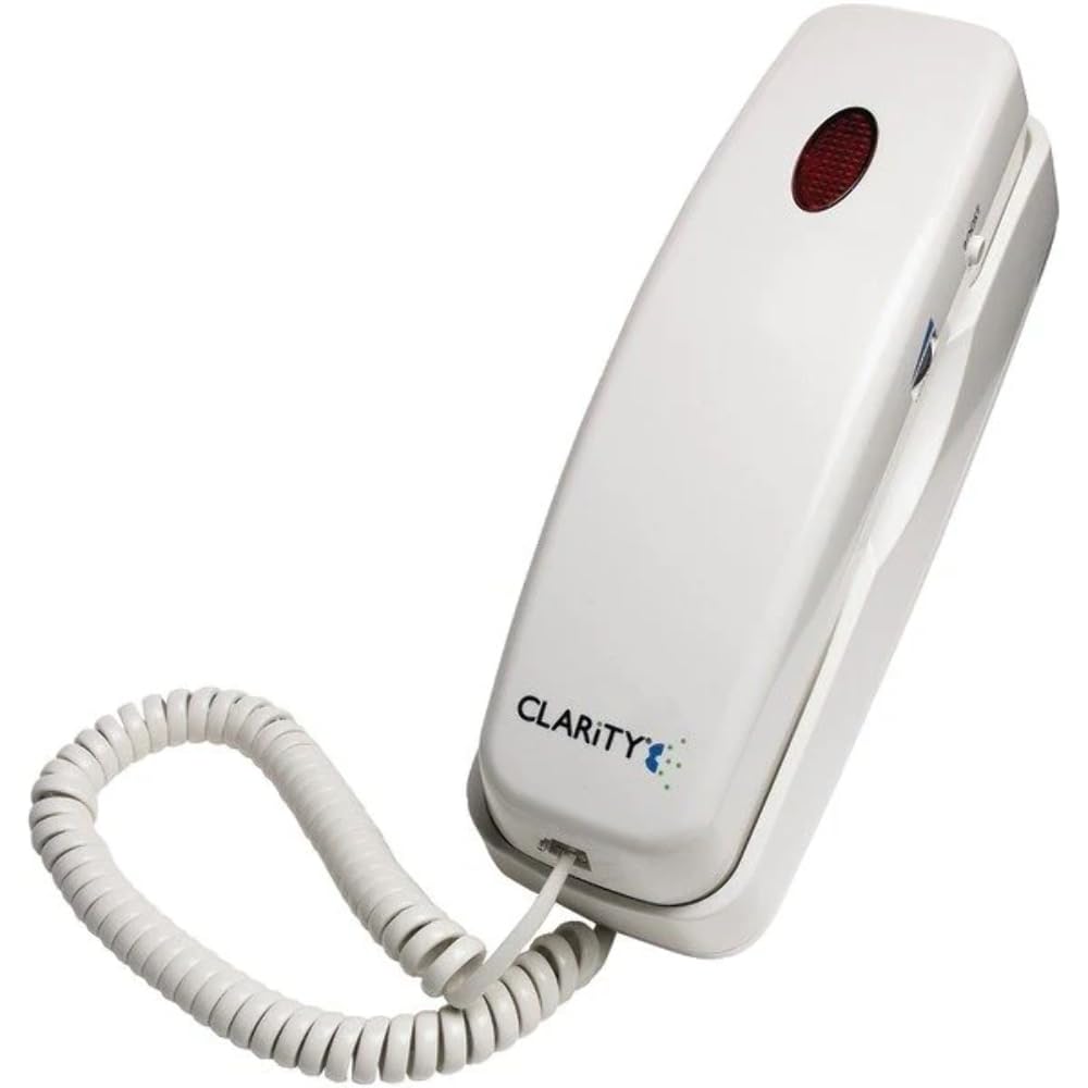Clarity Amplified Corded Trimline Phone With Clarity Power Technology (C200)