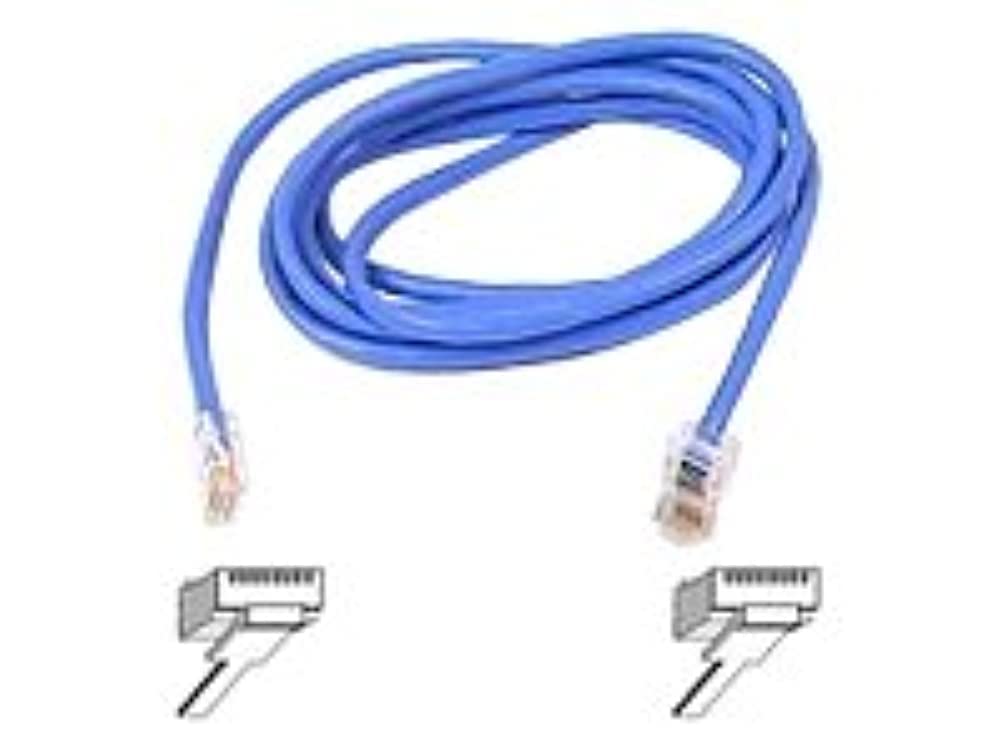 Belkin A3L791 25 Blu Cat 5E Patch Cable (Blue, 25 Feet)