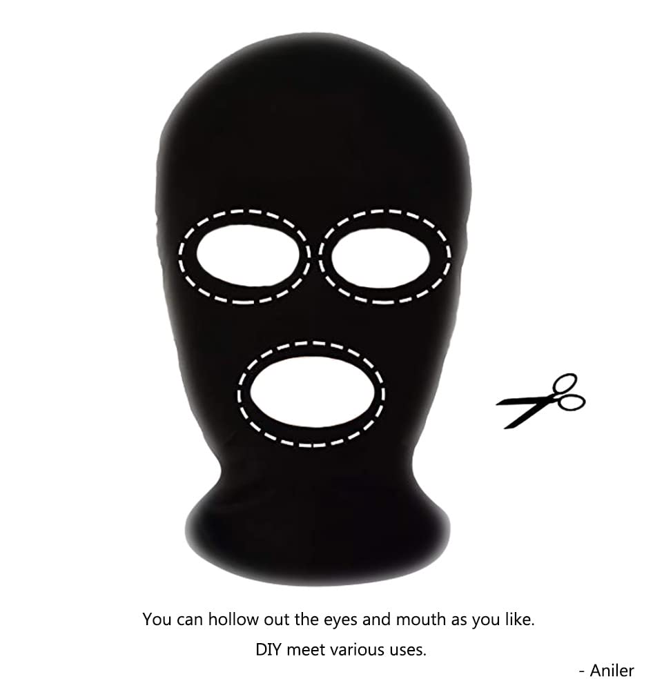 Aniler Green Mask Hood (One Size, Green) Spandex Chromakey Gloves For Green Screen Photography Photo Video Special Effects