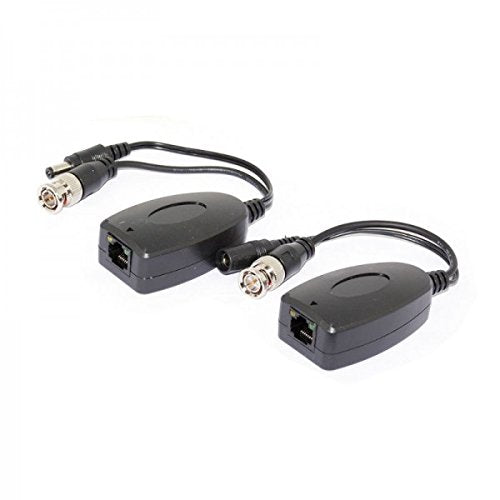 VONNIC Accessory A7004 Passive HD Video Balun w Power (CVI TVI AHD Analog)
