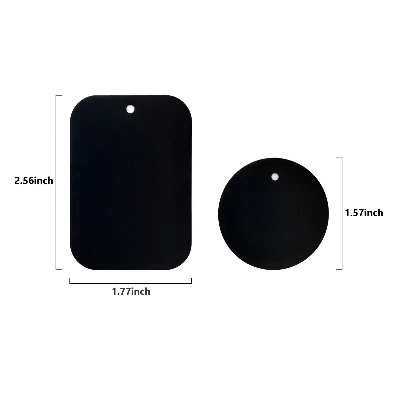 Dstelin Smartphones Metal Plate 12 Pack For Phone Car Mount Holder Cradle With 3M Adhesive (Compatible With Magnetic Mounts)   6