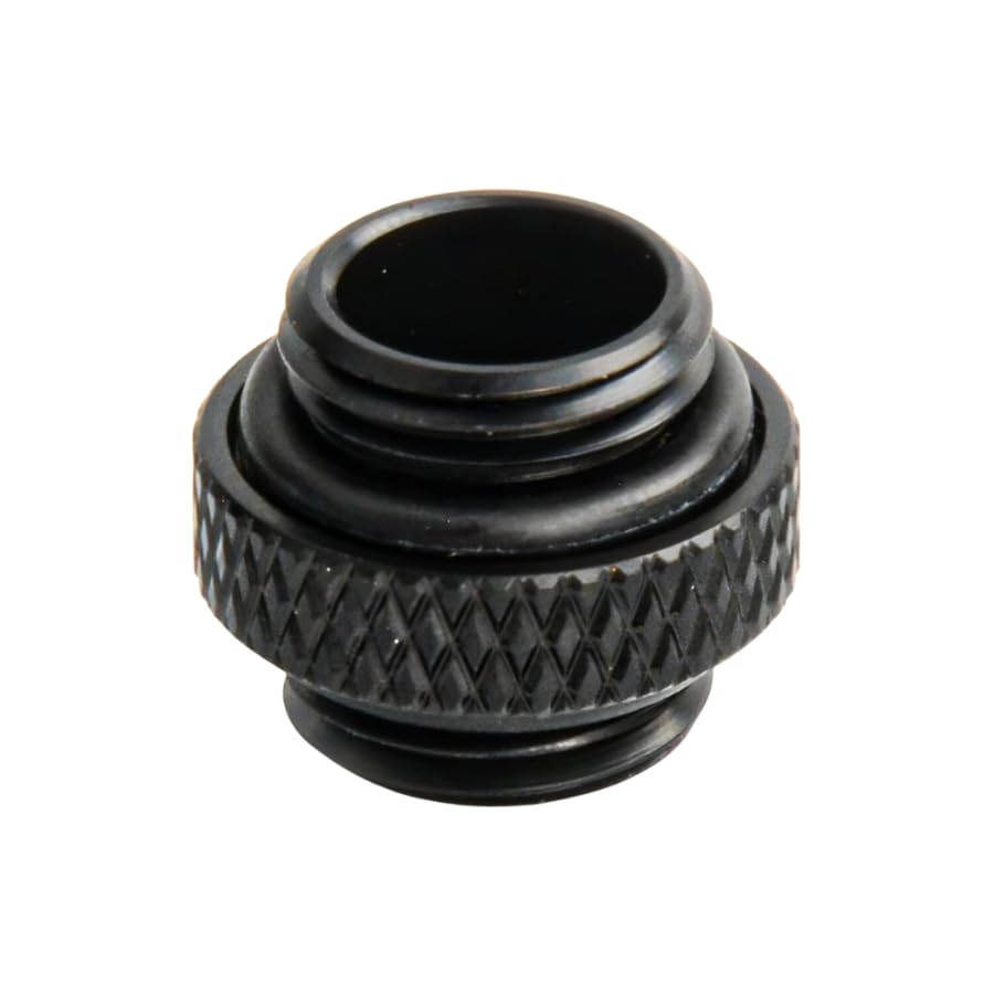 Dracaena 6 Pack G1/4'' Thread, Male To Male Mini Extender Fitting With Tighten O Ring, Compression Fitting For Computer Water Co