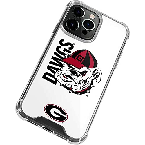 Skinit Clear Phone Case Compatible With Iphone 13 Pro   Officially Licensed Dawgs Design